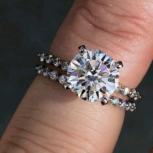 Bague mariée or blanc - de, en