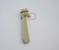 PLAYMOBIL (Z2c07) MER - Mat Gris Support Radar Bateau Police 3539 Jauni Cassé