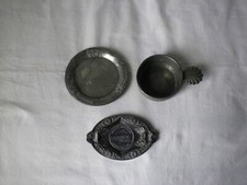 3 objets en étain ancien
