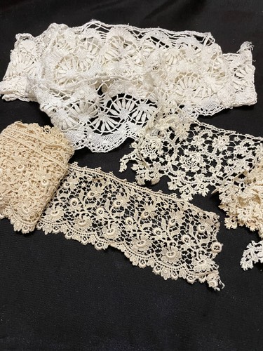 Dentelle ancienne lot