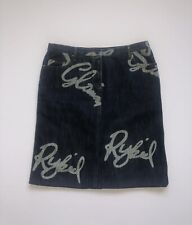 Jupe en jeans logo SONIA