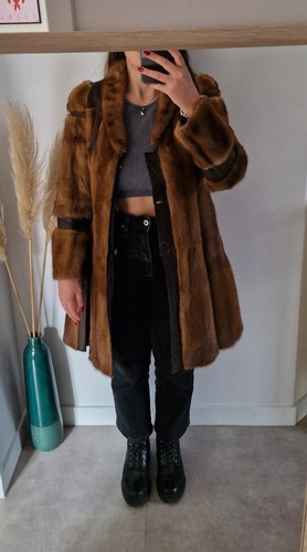Manteau cuir agneau - cuir, d’agneau