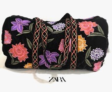 Sac En Velours Matelassé Zara