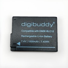 Batterie DMW-BLC12 – 7.4V 1000mAh – Pour Panasonic Lumix G DMC-GX8 FZ1000 …