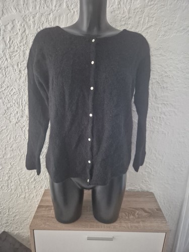 Cardigan noir mohair alpage - noir, et