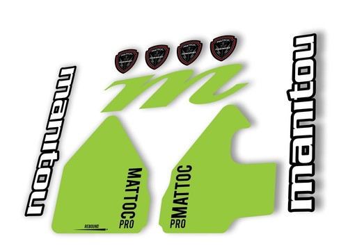 Kit autocollant suspension - de,