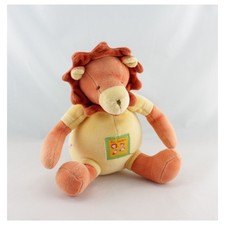 Doudou musical lion orange