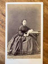 Photo Carte CDV Portrait femme