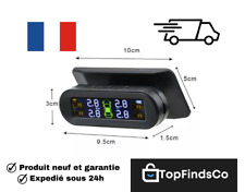 Système pression des pneus de voiture solaire LCD sans fil 4 capteur externe 1x