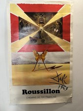 Affiche SNCF Dali 99 x 62 cm