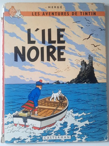 Tintin ile noire eo belge - -, l'ile