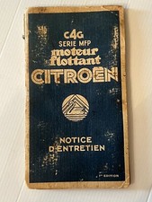 CITROËN C4G  NOTICE D ENTRETIEN 1928