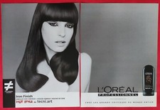 Publicité de presse: Produits de Beauté L'OREAL Hot Style Professionnel  2004