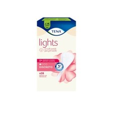 Tena Lights Discret Absorbants Protège Slip 6 Paquets De 28 Pièces Rose