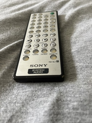 Sony sl1 system audio - sony, rm-sl1