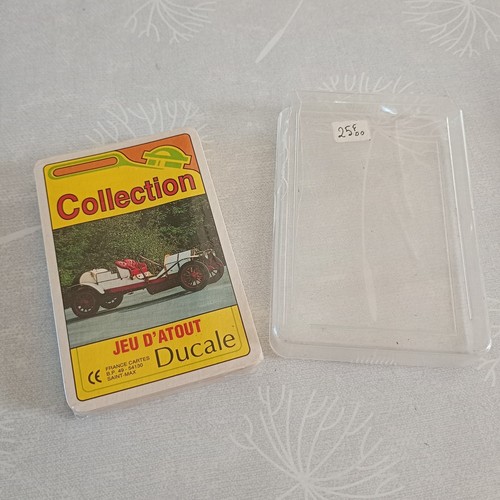 Jeu cartes atout - de,