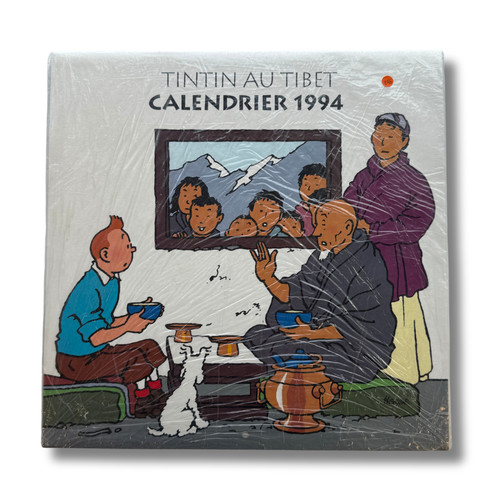 Tintin tibet calendrier - au,