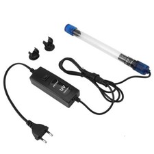 Stérilisateur UV Aquarium 13W Lampe UV Submersible Lumière de Destruction d'a...