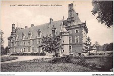 AFCP1-58-0027 - SAINT-AMAND-EN-PUISAYE - nièvre - le château