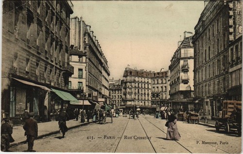 Cpa paris 12e - rue, crozatier