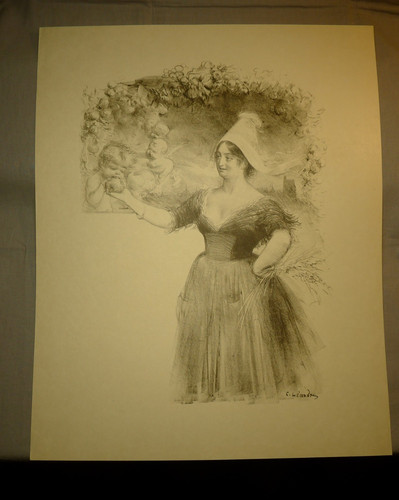 Charles léandre lithographie - charles, léandre,