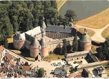 Chateaux - Château de Saint Fargeau - Vue aérienne - Yonne - Bourgogne - Carte N