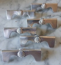 lot 6 porte-couteaux en métal