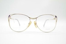 Vintage Amor 465 466 Or Violet Ovale Lunettes Monture Lunettes NOS