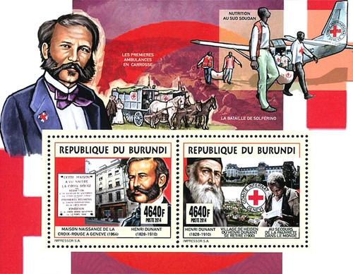 Stamps burundi 2015 imperf - stamps,