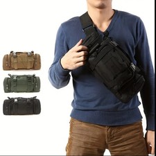 Sac Multi fonctions :Sacoche Sac Militaire Besace Banane 