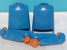 PLAYMOBIL X2 CORPS BRAS BLEUS