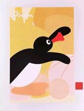 Carte postale originale Pingu × Mister Donut du Japon