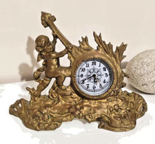 Vintage Antique Brass Cherub