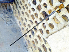 ANCIEN GRAND REMBOURROIR 105CM-BLANCHARD-OUTIL DE BOURRELIER SELLIER CORDONNIER-