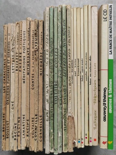 Lot classiques larousse - classiques,