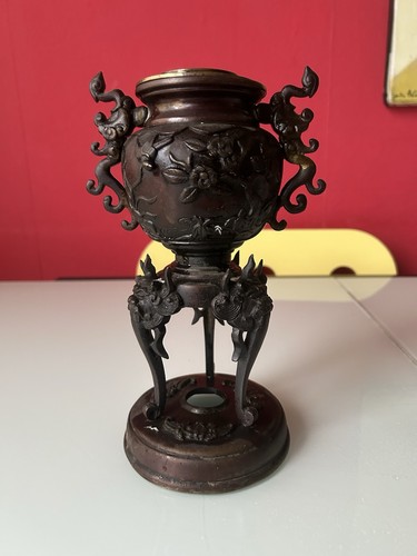 Brûle parfum bronze - brûle-parfum,