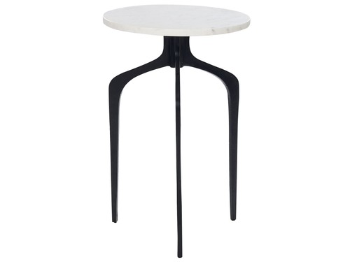 Table appoint blanc noir - et,