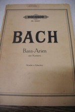 15 bass arias from cantatas