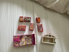 Ensemble Boîte Factice Jouet Barbie Miniature Maison De Poupée 1/12 Dollhouse