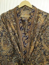 Robe Midi En Soie Pure Kimono