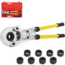 VEVOR Pince à Sertir de V12-28mm TH16-32mm pour Tuyaux et Raccords Composés