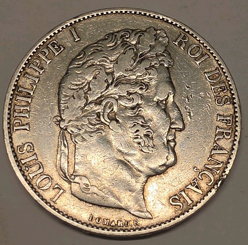Francs 1846 louis - 5, louis-philippe
