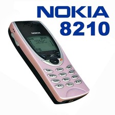 Téléphone Cellulaire Nokia 8210 Rose Gsm Léger Petit Jeux Usagé