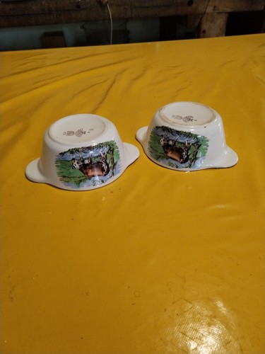 Bols decor vache sarreguemines - decor,