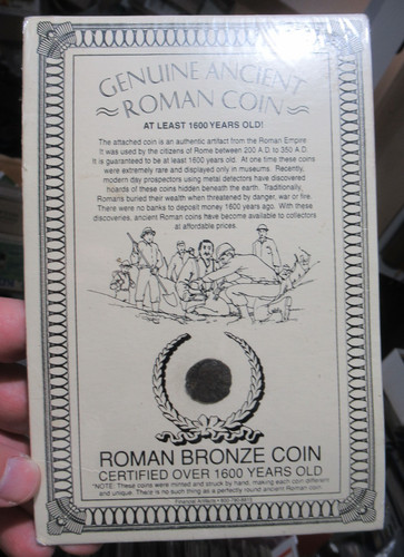 Pièce monnaie romaine - pièce, de