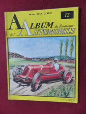 L' ALBUM DU FANATIQUE DE L'AUTOMOBILE n° 12