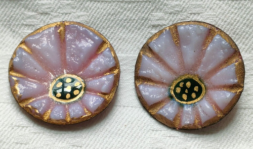 Ancien boutons émail - ancien,