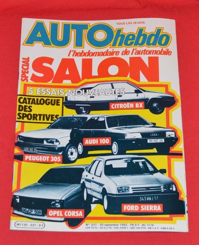 Auto hebdo 337 - auto,