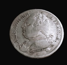 5 Francs Louis XVIII Buste