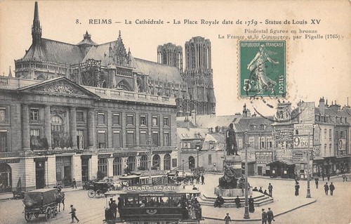 Cpa reims cathedrale - reims, /